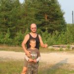 Отдых Талвисъярви Карелия 8212 Состав команды  дед 63 года сын 40 лет и внук 9лет турбаза Талвисъярви в Карелии отдых летом и осенью