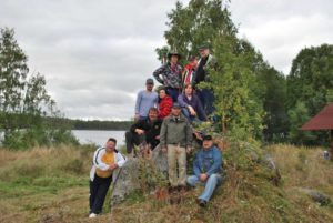 Заезд на турбазу Талвисъярви 260811 турбаза Талвисъярви в Карелии отдых летом и осенью