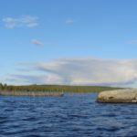 Озеро Палоярви турбаза Талвисъярви в Карелии отдых летом и осенью